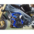 SamcoSport 4 Piece Full Silicone Coolant Hose Set For Triumph Speed Triple 1050 (05-10) and Daytona 955i (07-08)